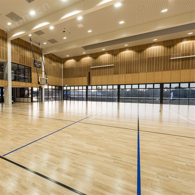 篮球乒乓球场馆实木防滑枫木运动地板