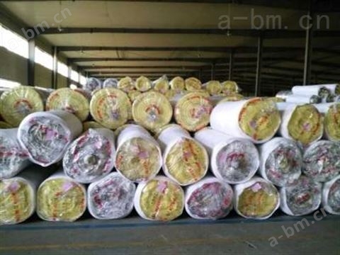 生产厂家*压缩收卷玻璃棉毡 12kg75mm厚